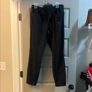 Magellan Outdoors Black Track Pants with Tapered Fit
